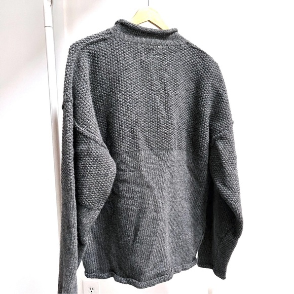 Vtg GAP charcoal grey pullover knit sweater Women - Picture 4 of 7